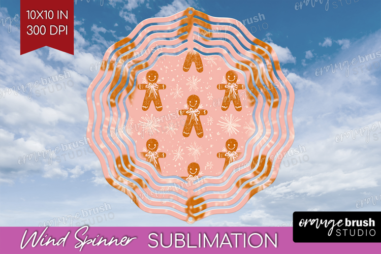 Pink Christmas Wind Spinner Sublimation PNG - Coquette Xmas