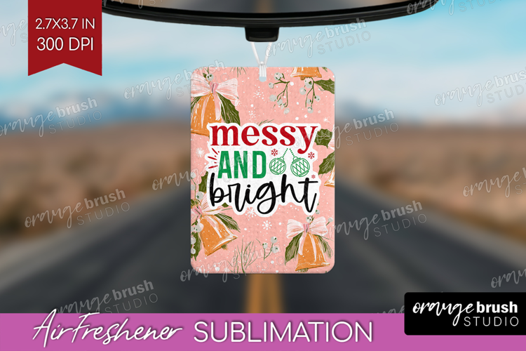 Funny Christmas Quote Air Freshener PNG - Pink Xmas PNG