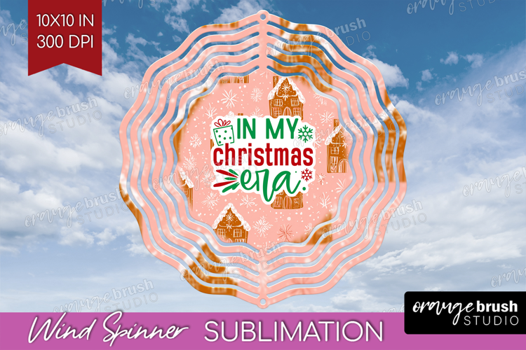 Funny Christmas Quote Wind Spinner Sublimation PNG - Pink