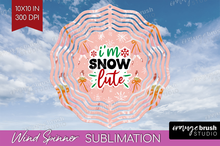 Funny Christmas Quote Wind Spinner Sublimation PNG - Pink