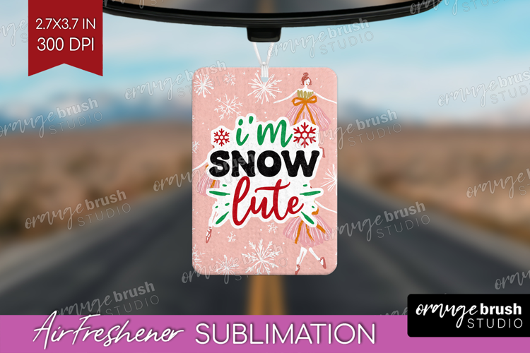 Funny Christmas Quote Air Freshener PNG - Pink Xmas PNG