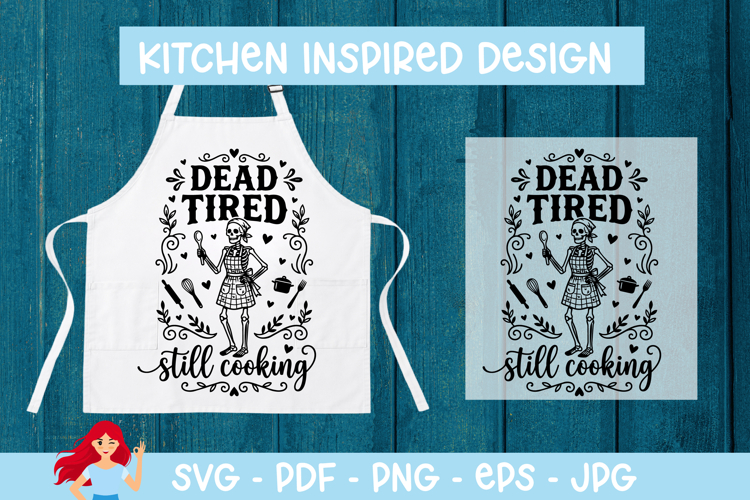 Dead tired, still cooking SVG