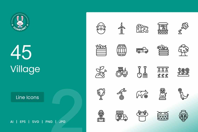 Village Clipart Image 6
