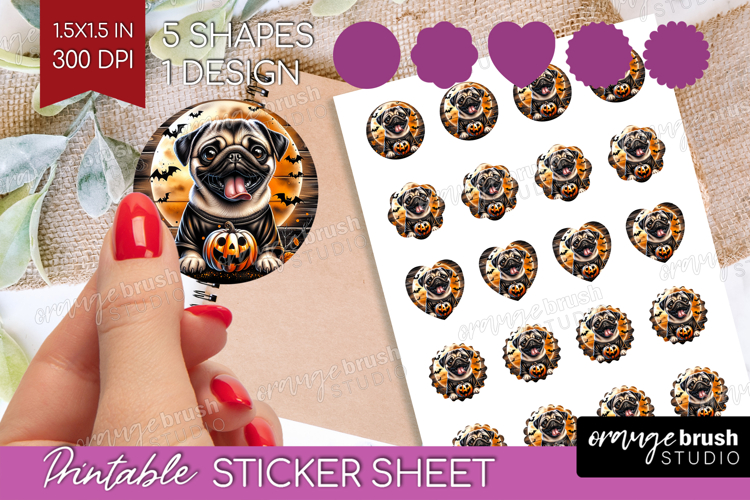 Pug Clipart Image 4