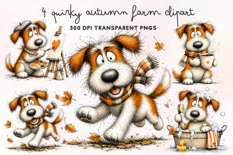 Farmhouse Animals Clipart Image 21