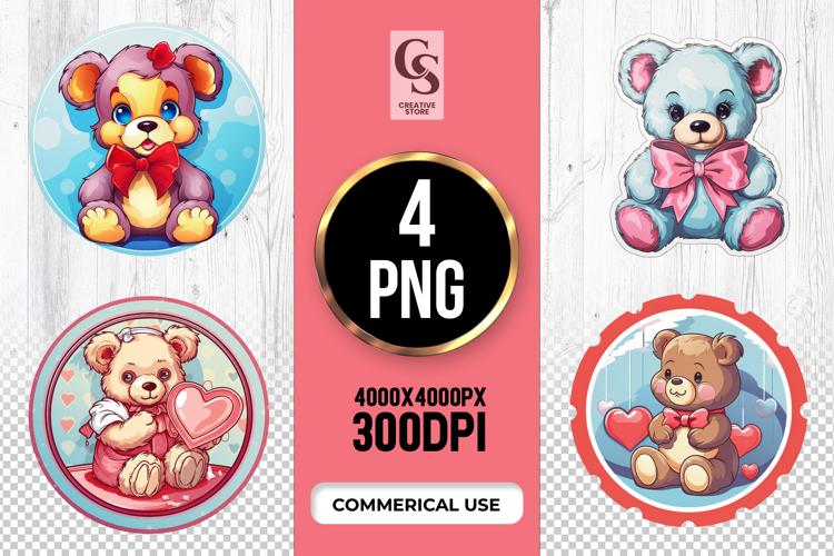 Teddy Bear Cartoon  Image 15