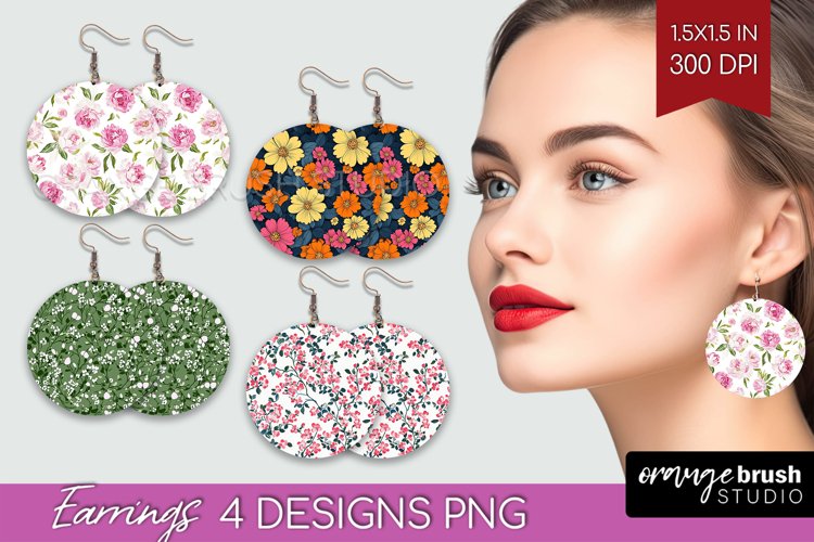 Earrings Png Image 8