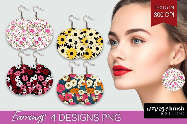 Earrings Png Image 4