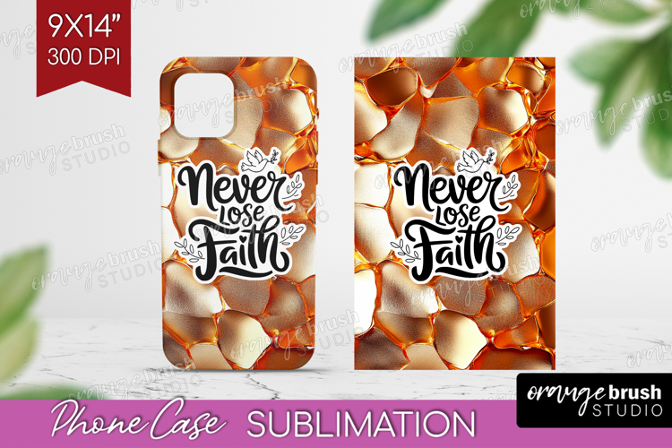 Inspirational Quote Phone Case PNG - Rose Gold Case PNG