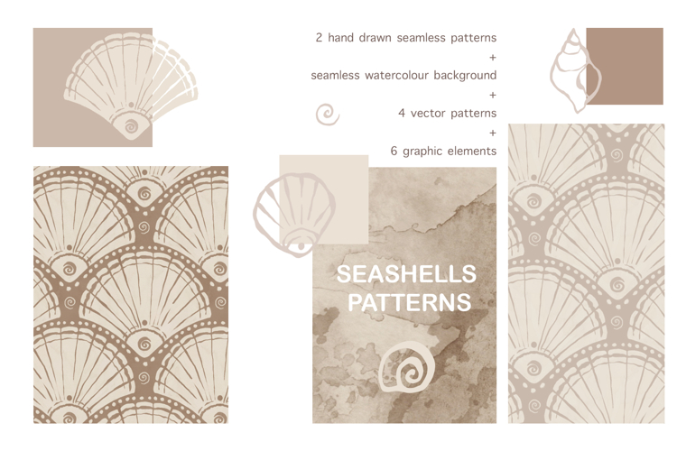 Seashells - Patterns and elements