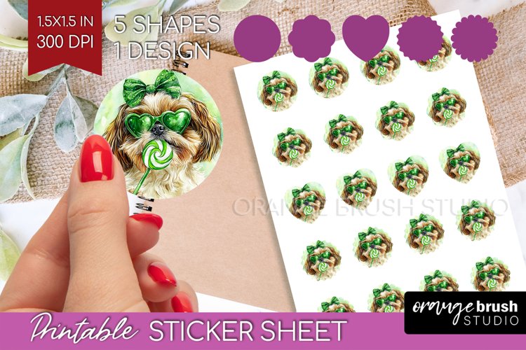 Shih Tzu Clipart Image 10