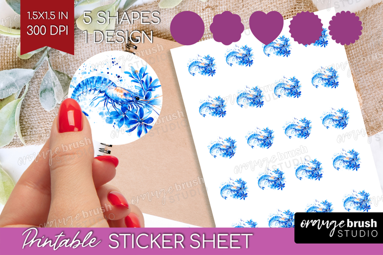 Shrimp Clipart Image 16