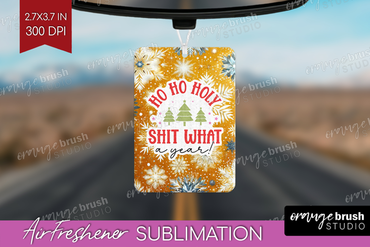 Funny Christmas Quote Air Freshener PNG - Snowflakes PNG