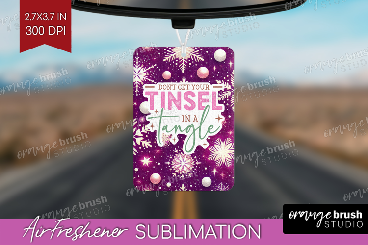 Funny Christmas Quote Air Freshener PNG - Snowflakes PNG