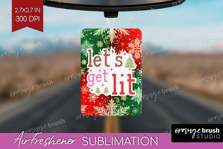 Funny Christmas Quote Air Freshener PNG - Snowflakes PNG
