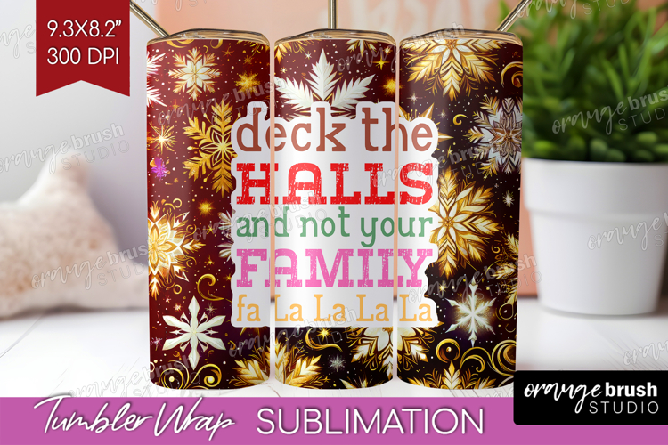 Christmas Tumbler Wrap Image 10
