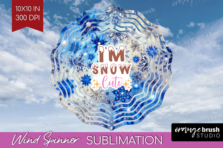 Funny Christmas Quote Wind Spinner Sublimation PNG - Round