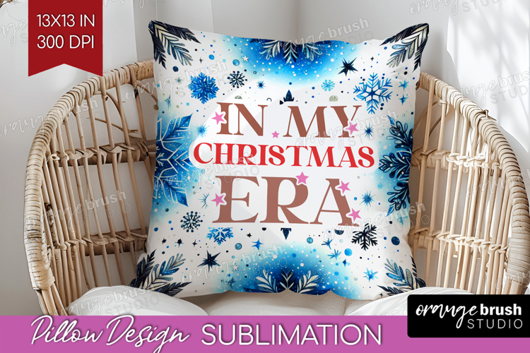 Funny Christmas Quote Pillow Sublimation - Snowflakes Pillow