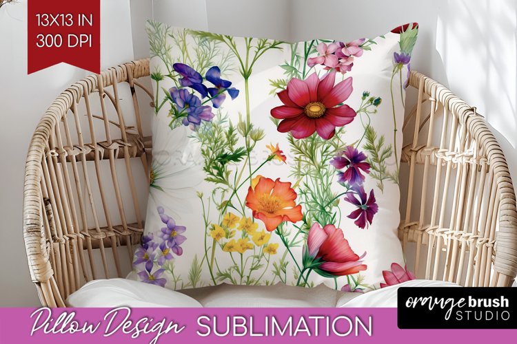 Watercolor Flowers Png Image 15