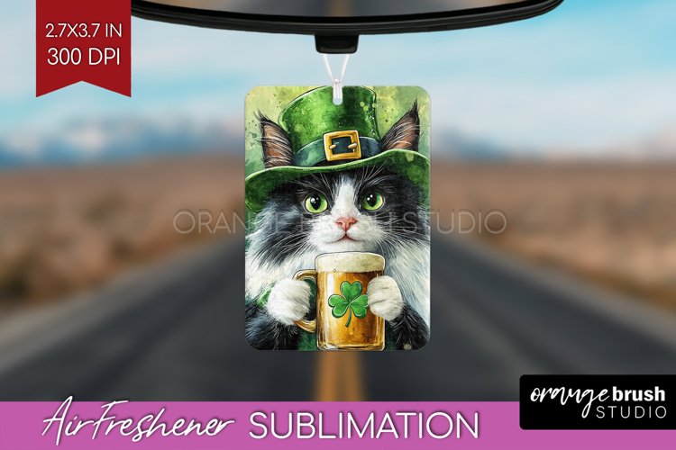 St. Patricks Day Air Freshener PNG - Cute Animals PNG example image 1
