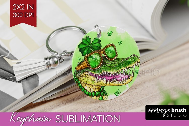 St. Patricks Day Keychain PNG - Cute Animals Keychain