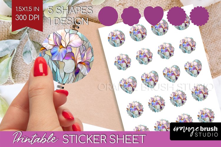 Stained Glass Printable Image 3