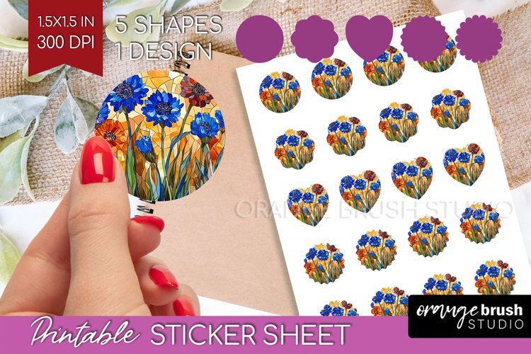 Stained Glass Printable Image 4