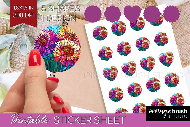 Stained Glass Printable Image 9