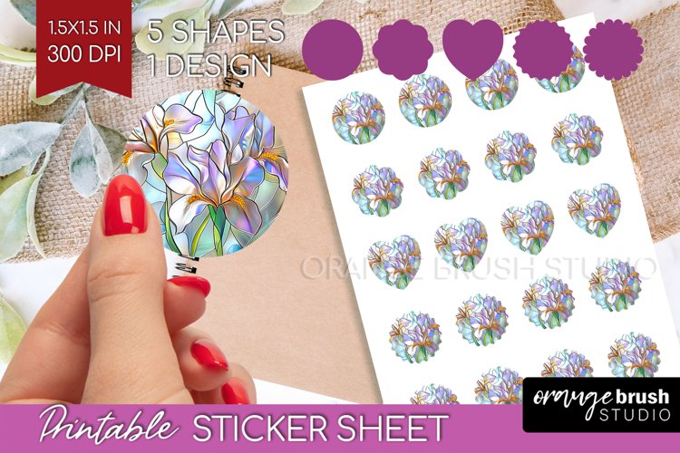 Stained Glass Printable Image 21