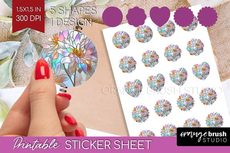 Stained Glass Printable Image 17