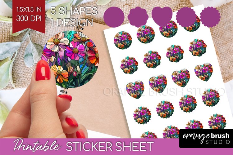 Stained Glass Printable Image 5