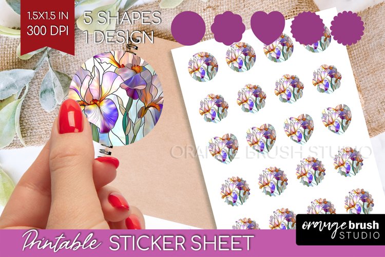 Stained Glass Printable Image 16