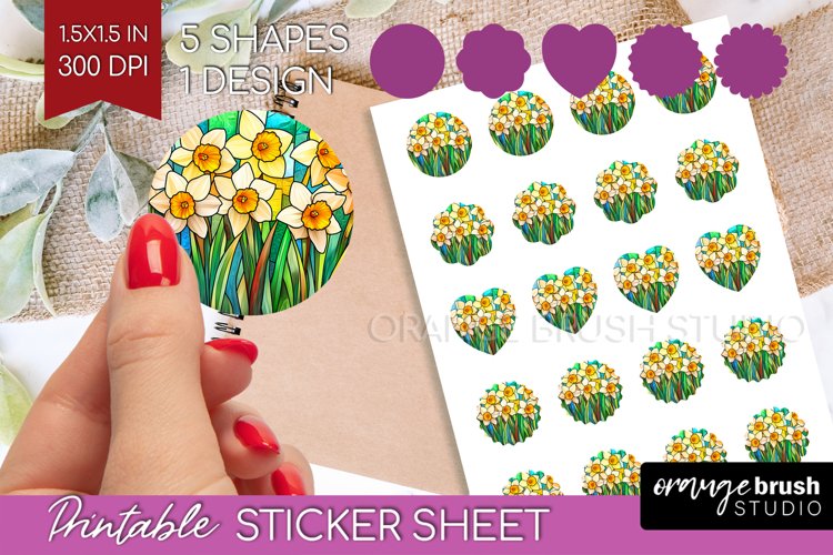 Stained Glass Printable Image 4