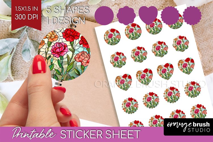 Stained Glass Printable Image 2
