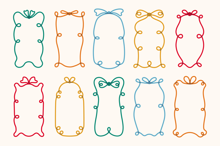  Vintage Border Clipart