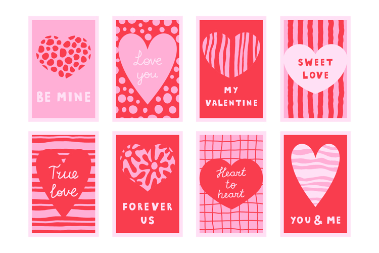 Valentines Day Posters, Greeting Cards, Wall art