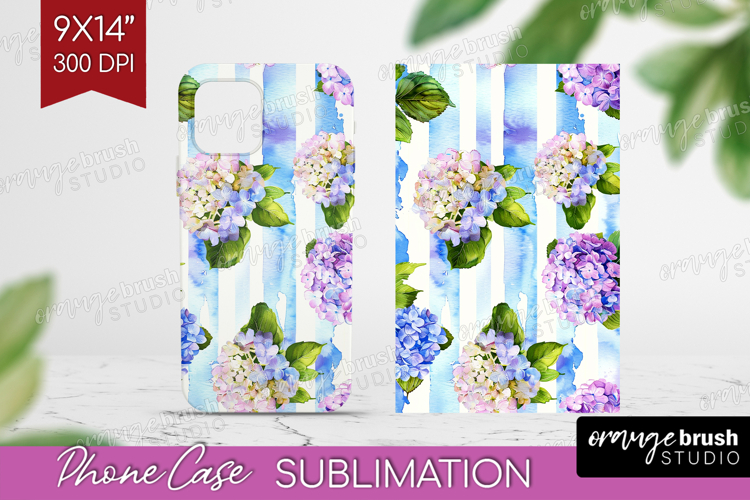 Summer Flowers Phone Case PNG - Floral Case PNG Sublimation