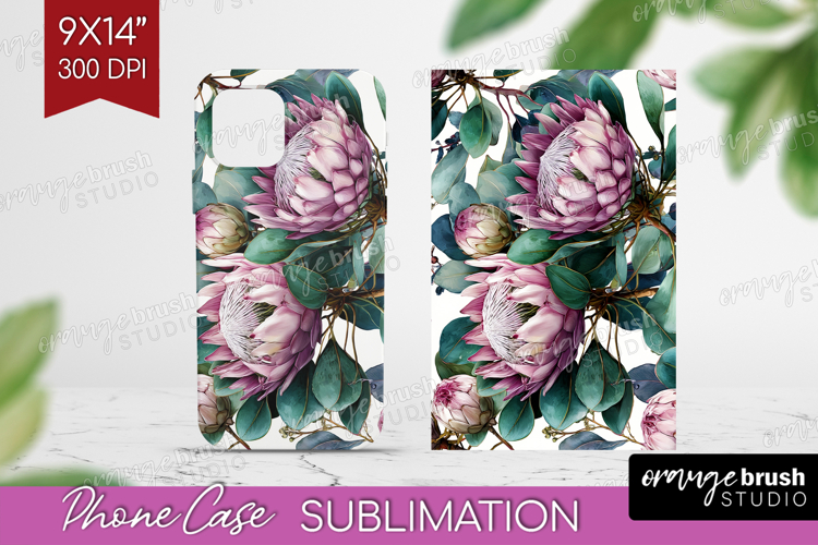 3D Flowers Phone Case PNG - Summer Case PNG Sublimation