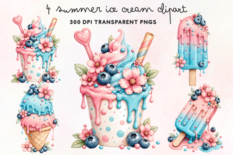 Cute Ice Clipart Image 17