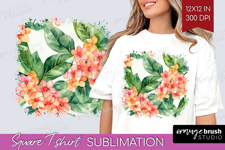 Floral Background Png Image 6