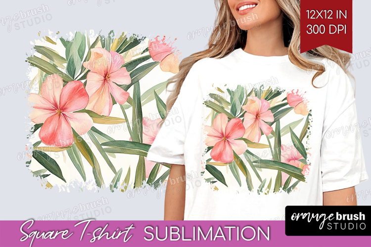 Floral Background Png Image 4