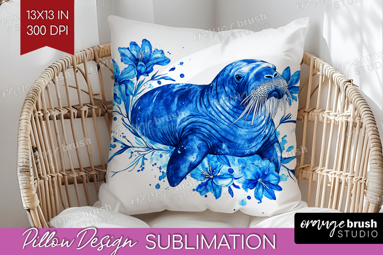 Blue Flowers Clipart Image 20