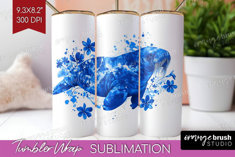 Blue Flowers Clipart