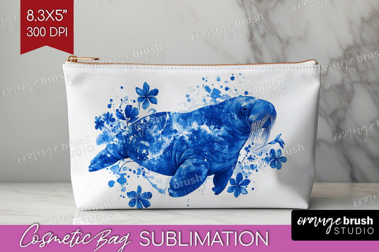 Blue Flowers Clipart Image 18