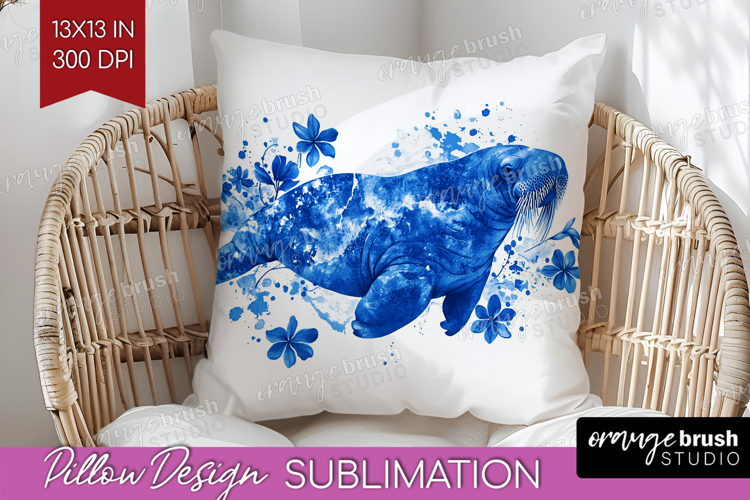 Blue Flowers Clipart Image 19