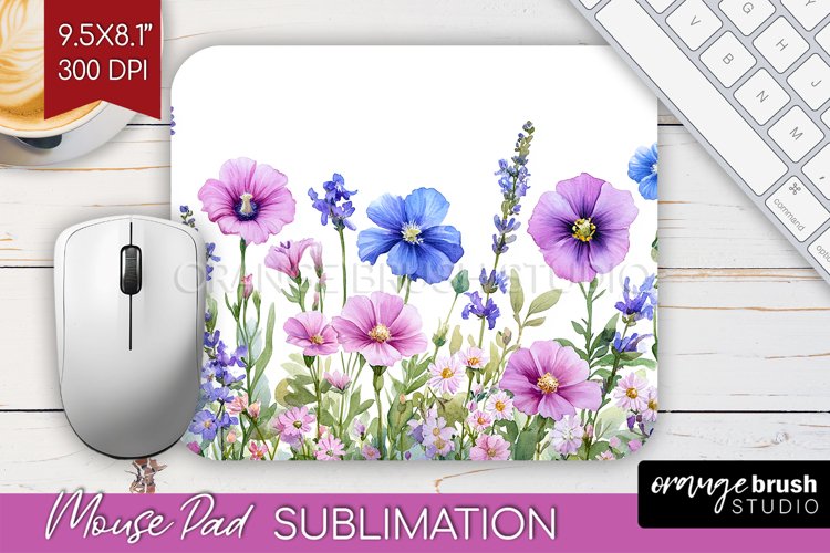 Watercolor Flowers Png Image 8