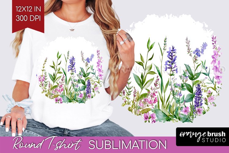 Watercolor Flowers Png Image 22