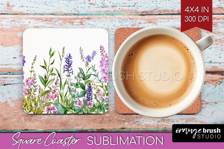 Watercolor Flowers Png Image 17