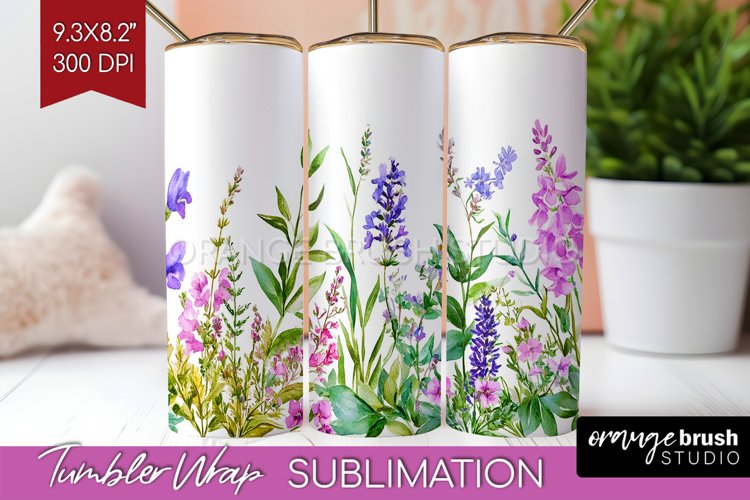 Watercolor Flowers Png Image 14
