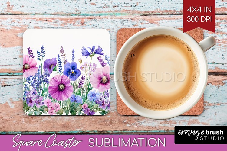 Watercolor Flowers Png Image 13